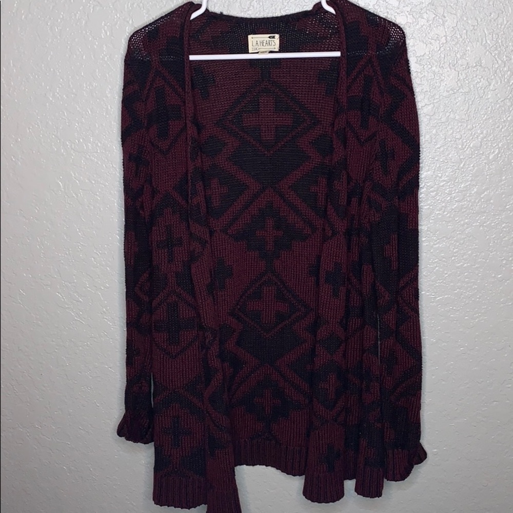 BNWOT La Hearts cardigan